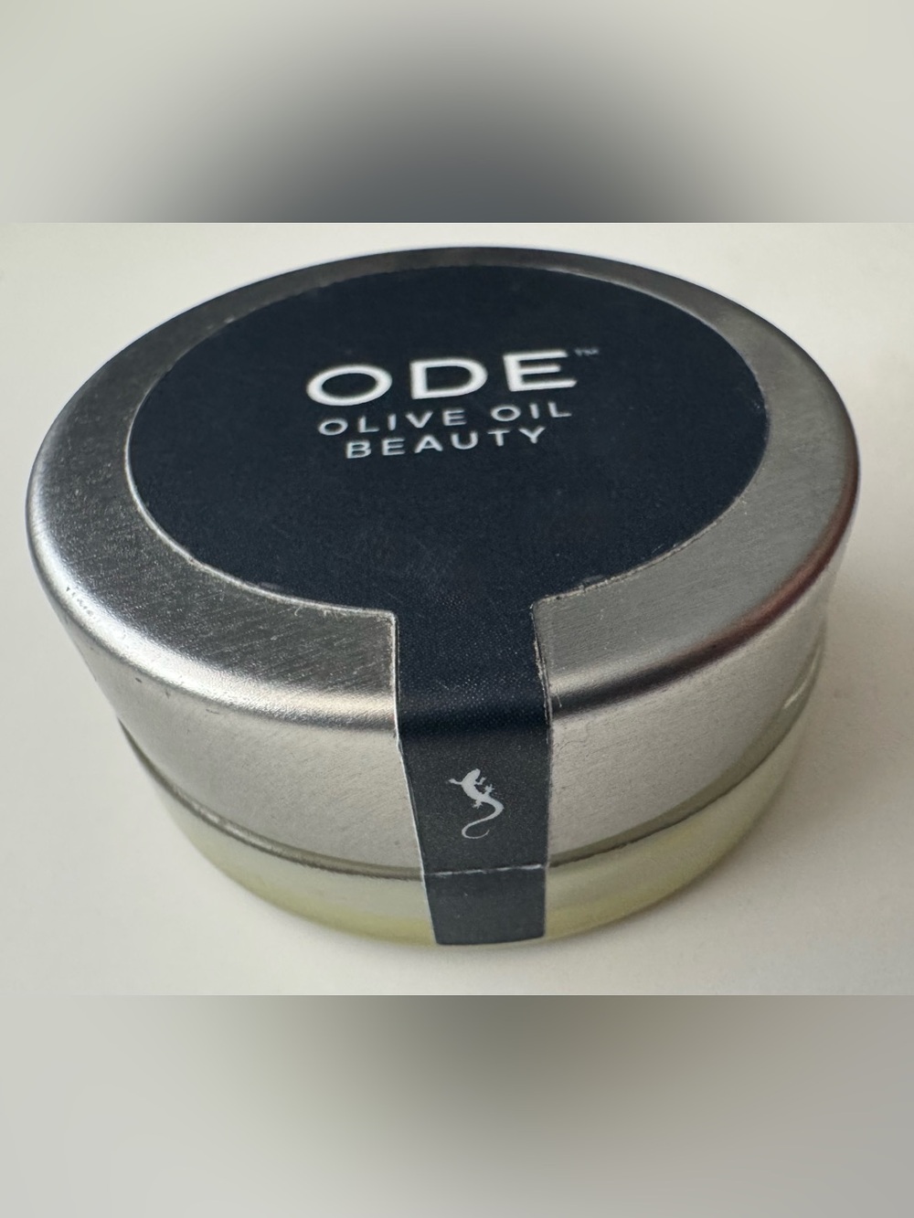 ODE Olive Oil Lip Balm - Silver & Black Tin